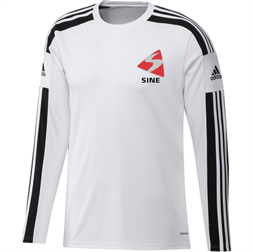 Adidas Squadra L/S 21 T-shirt Hvid